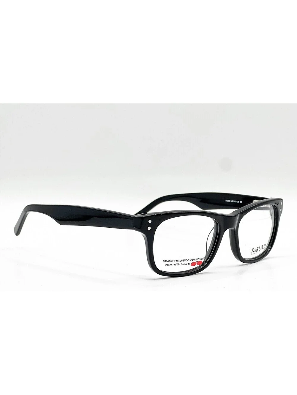 Takumi Tk969 90 Black Authentic Eyeglasses W/ Clip 48-16-135